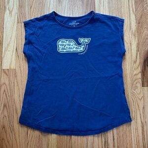 Vineyard Vines Navy Whale Tee Short Sleeve size medium